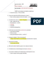DP de APS - 2022 - Informações Gerais