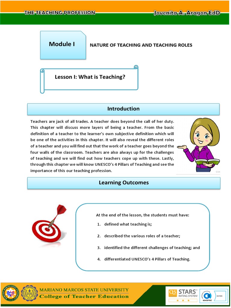 What Is Teaching Pdf