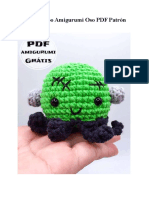 Frankie Pulpo Amigurumi Oso PDF Patron Gratis