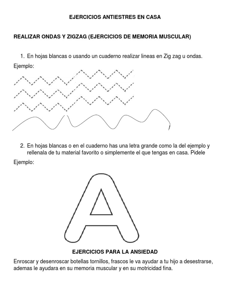 Ejercicios Antiestres Y Ansiedad Para Toda La Familia Pdf