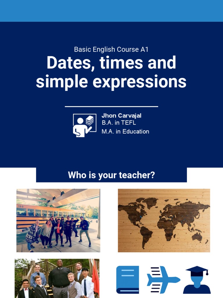Basic English A1 Course Overview | PDF | Grammatical Number | Verb