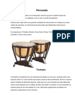 Percussão