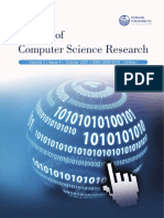Journal of Computer Science Research - Vol.3, Iss.4 October 2021