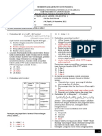 Soal PAS PAI Kelas VII +KUNCI