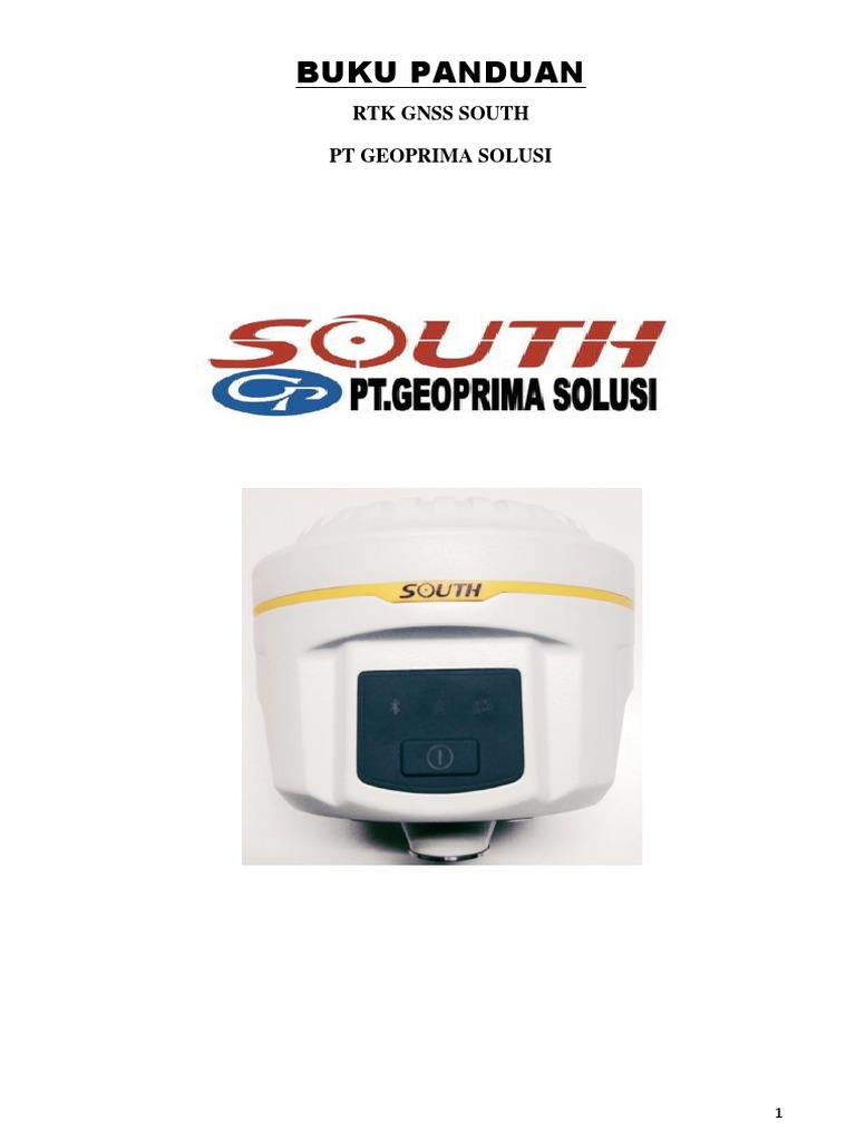Panduan Setting GNSS Galaxy RTK | PDF