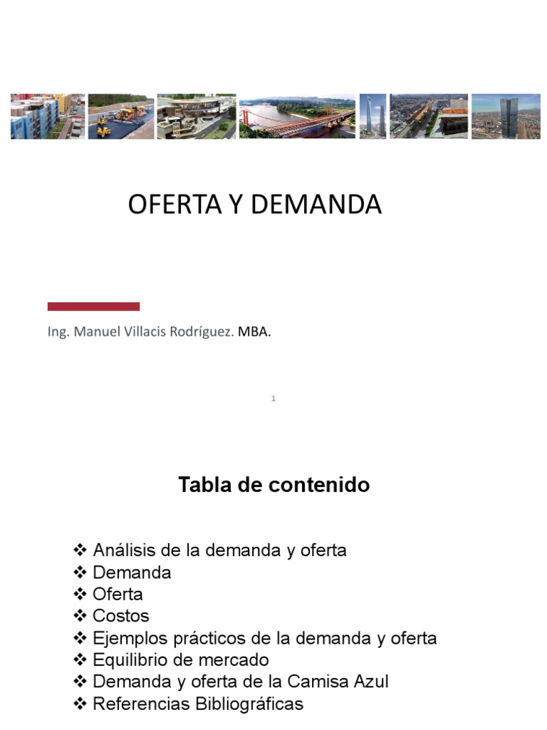 Análisis de Oferta y Demanda en Mercados | PDF | Oferta (economía ...