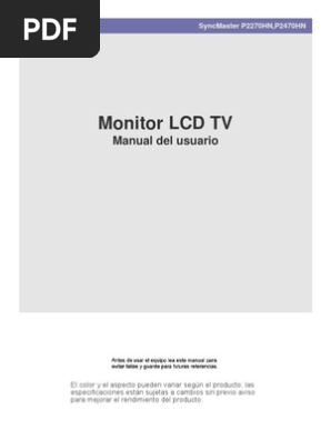 Manual TV Samsung 24 | PDF | Hdmi | Control Remoto