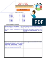 5° y 6° Lunes 29 FICHA DE MULTIPLICACION