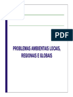 Texto de Apoio 5 - Problemas Ambientais Locais Regionais e Globais