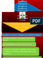 Pert III Perbedaan Ushul Fiqh Dan Qawaid Al-Fiqhiyah