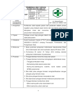 8.2.3.3 Sop Pemberian Obat Kepada Pasien Dan Pelabelan 19