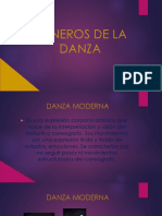 Tipos de Danzas