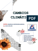 Cambio climático: causas y efectos