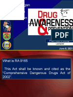 RA 9165: Comprehensive Dangerous Drugs Act
