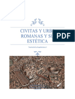 Civitas y Urbs Romanas y Su Estética