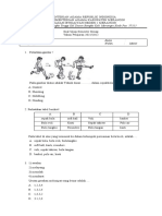 Soal Um Pjok 2022 Genap