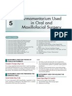 Armamentarium Used For Oral Suregery