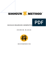 Shogun Sequences Generating Intrigue Derek Rake