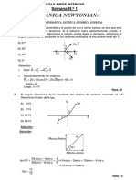 Mecánica Newtoniana: Semana N.º 1