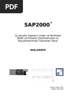 SAP2000v10 BASLARKEN