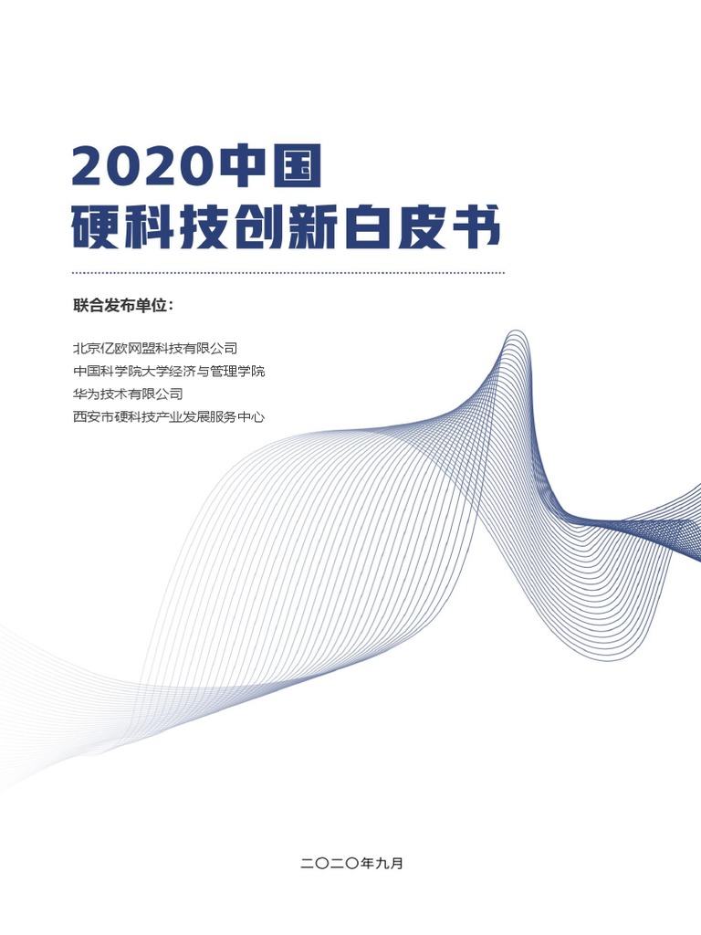 2020中国硬科技创新白皮书 | PDF