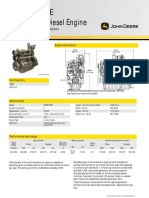 Powertech ™ E 6090Hf484 Diesel Engine: Generator Drive Engine Specifications