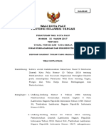 Tugas dan Fungsi Dinas Perdagangan dan Perindustrian Kota Palu