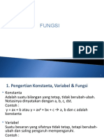 Kul 2 Fungsi Linear