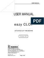 Eazy CLOT User Manual