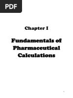 Pharmaceutical Calculations