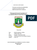 Rancangan Aktualisasi - Ratih Dwi Puspitasari, A.md - Kes