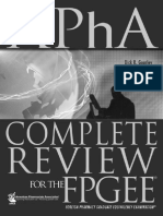 Apha Complete Review For The Fpgee American Pharmacists Association Pebc Osce Resources