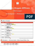 ID Shopee Affiliate Programme Onboarding Guideline