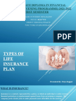 Personal Finance-Types of Life Insurance