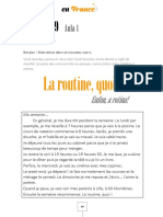 Modulo 19 - La Routine Quoi - Aula 1