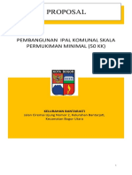 Format Pembangunan IPAL Skala Permukiman (50 KK)