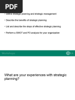 25 Strategic Planning