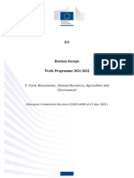 WP 9 Food Bioeconomy Natural Resources Agriculture and Environment Horizon 2021 2022 en