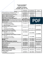 UP Open University CALENDAR