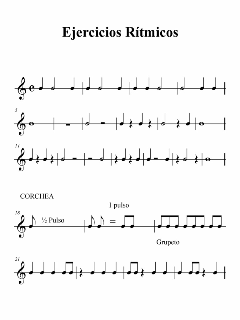 Lectura Rítmica | PDF