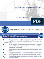 Product Characterization