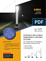 Inflatable Emergency Lighting System