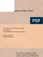 Structure of The Word