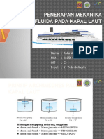 Penerapan Mekanika Fluida Pada Kapal Laut