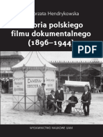 HENDRYKOWSKA Historia Polskiego Filmu (1896-1944) I Tom Internet