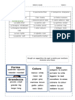 Revision worksheet La classe