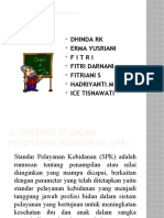 Standar Pelayanan Kebidanan