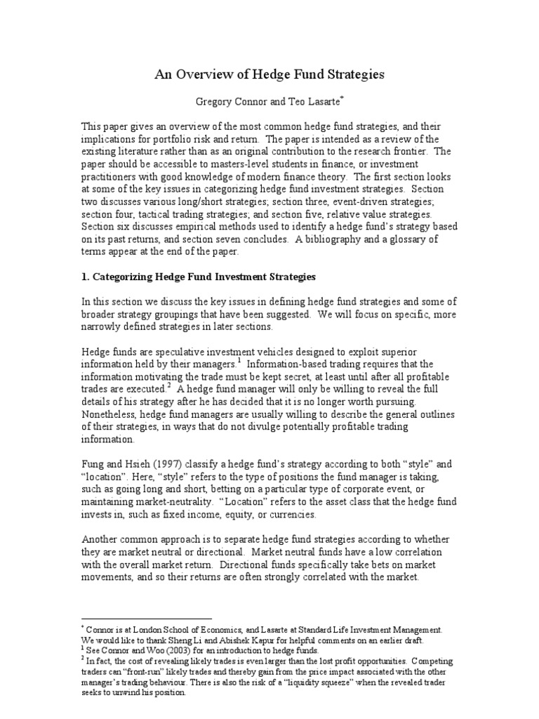 an-overview-of-hedge-fund-strategies-pdf-arbitrage-hedge-fund