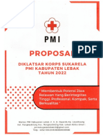 Proposal Diklatsar PMI Kab - Lebak 2022 (PDF - Io)