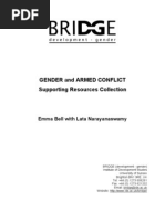 Gender and Armed Conflict II